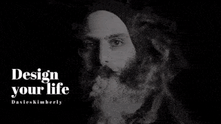 Design Your Life - Editable Animated GIF Example