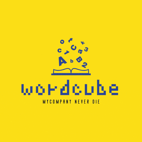 Education Frame by Frame Animated Logo with Background Color Effects