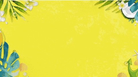 Summer Vibes Animated Card Invitation Easy to Customize