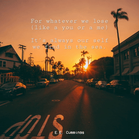 Editable Simple Beach Summer Quote Post for Social Media