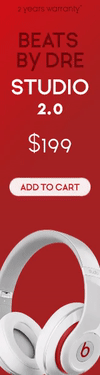 Sales Banner - Beats Headphones