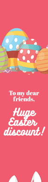 Happy Easter Design Template - #easter #anniversary