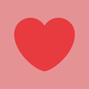 Animated shape heart