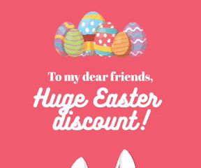 Happy Easter Design Template - #easter #anniversary