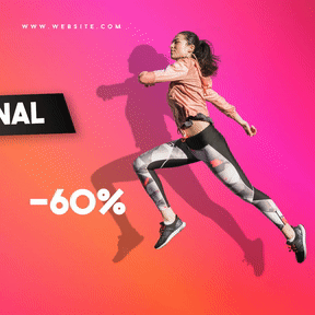 Gym Fashion Final Sale Banner