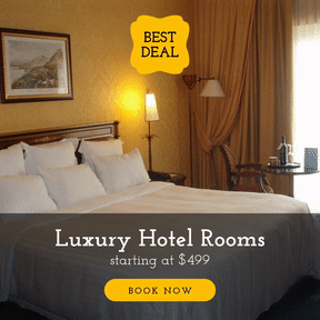 Hotel Room Banner