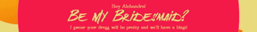 Anniversary Design - Be My Bridesmaid - #anniversary