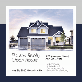 Real estate sale design template - #sales #business