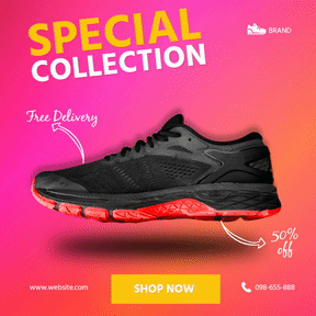 Sneakers Sport Gym Sale Banner