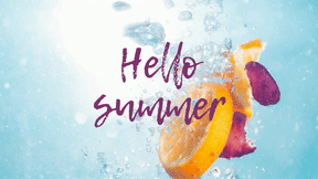 Blog Display Creative - Hello Summer