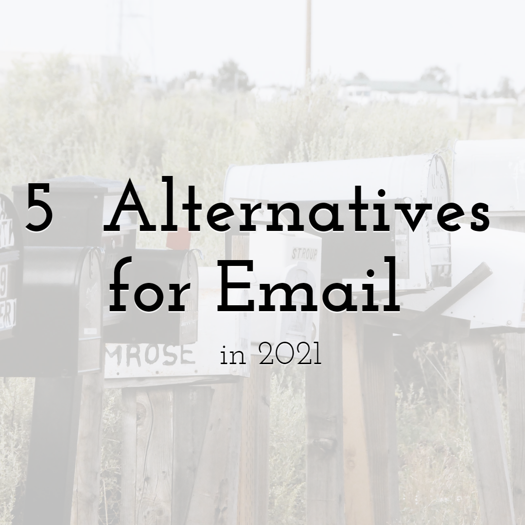 5 Best Alternatives for Email