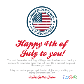 4th of July message #4thofjuly #happyforthofjuly #independenceday #independence #day #america #anniversary