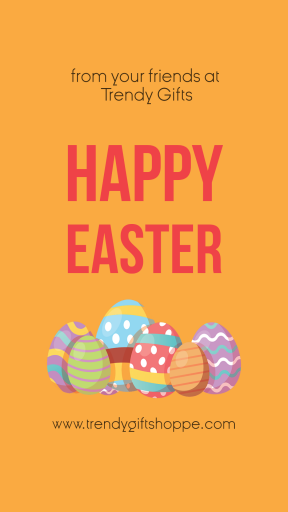 Anniversary Template for Happy Easter -  #anniversary #easter