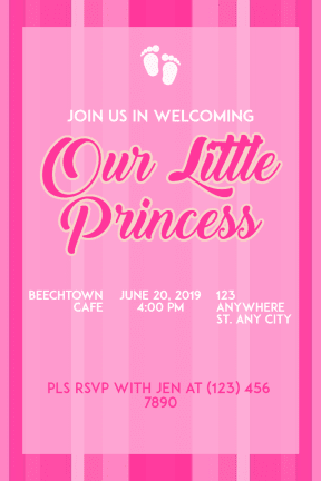 Baby Shower #baby #invitation #babyshower #littlegirl #girl
