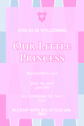 Baby Shower #baby #invitation #babyshower #littlegirl #girl