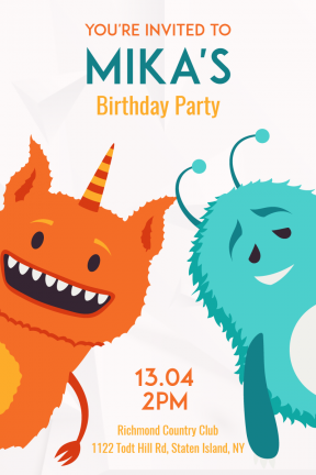 Birthday Party Happy Birthday Kids Party