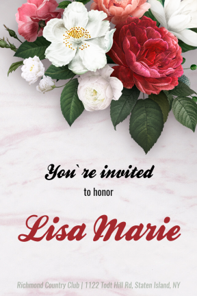 Birthday Party Happy Birthday Party Invitation Elegant Minimal