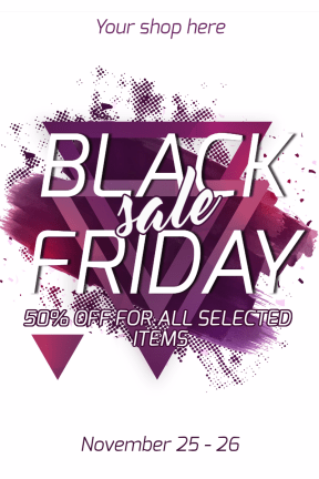 Black Friday #black friday #sale #black #poster #template #store