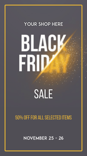 Black Friday #black friday #sale #black #poster #template #store