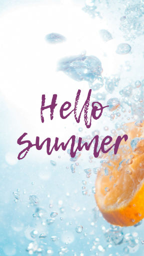 Blog Display Creative - Hello Summer
