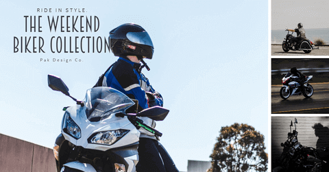 Ride in Style - The Weekend Biker Collection Card Example