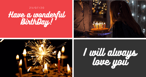 Saying Annoucement Quote Card Example