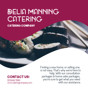 Catering company #catering #food #business #poster #consulting