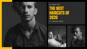 Custom Men's Grooming Photo Collage - Black and White