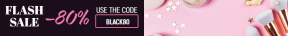 Flash Sale Makeup Banner
