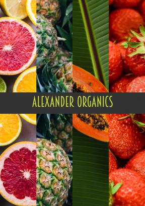 Food Photo Collage for Your Social Media Channels