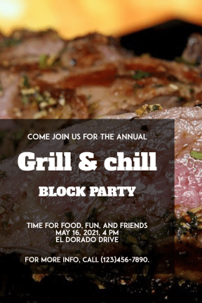 Grill and chill #invitation #grill #barbecue #food #bbq  #party