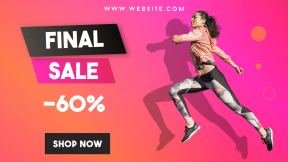 Gym Fashion Final Sale Banner