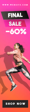 Gym Fashion Final Sale Banner