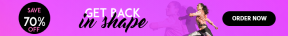 Gym Membership Sale Banner