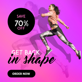 Gym Membership Sale Banner