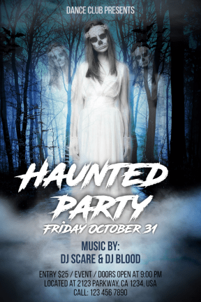 Halloween party #invitation #halloween #party #dance #fun #haunted