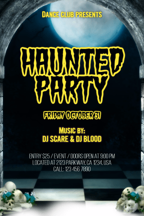 Halloween party #invitation #halloween #party #dance #fun #haunted