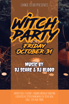 Halloween party #invitation #halloween #party #dance #fun #haunted