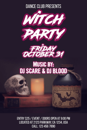 Halloween party #invitation #halloween #party #dance #fun #haunted