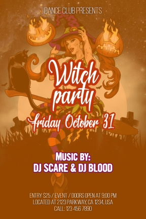 Halloween party #invitation #halloween #party #dance #fun #haunted