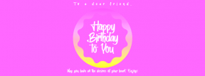 Happy Birthday Graphic for Celebrating