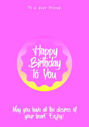 Happy Birthday Graphic for Celebrating