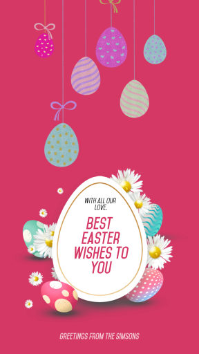 Happy Easter Design Template - #easter #anniversary