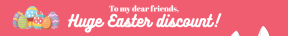 Happy Easter Design Template - #easter #anniversary