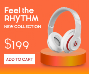 Headphones Sales Banner