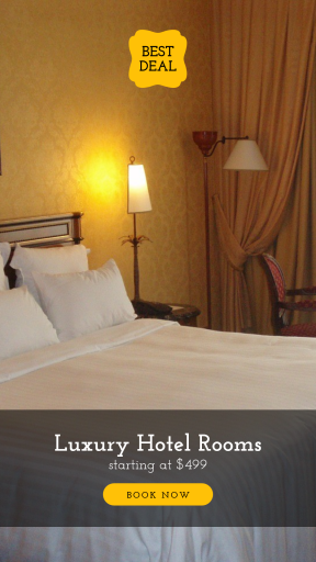 Hotel Room Banner