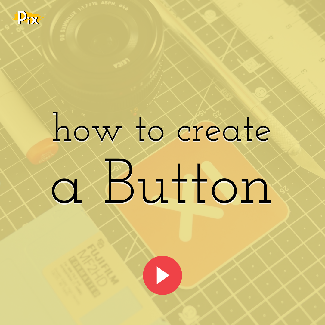 How to Create a Button Element by Grouping Shapes in PixTeller Editor