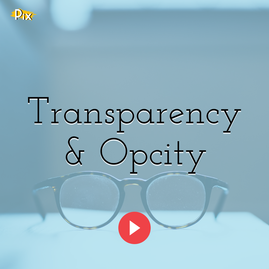 Transparency & Opacity on PixTeller Editor