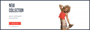 Latest sport clothing - New Sport Banner Collection