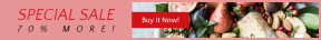 Leaderboard web banner template for sales - #banner #businnes #sales #CallToAction #salesbanner #person #woman #reflection #walking #business